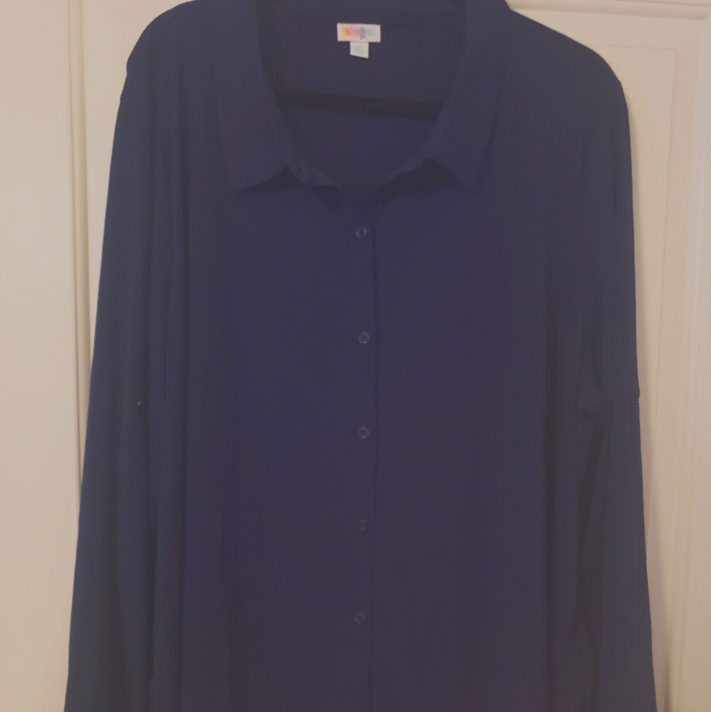 LuLaRoe Navy Blue Valentina